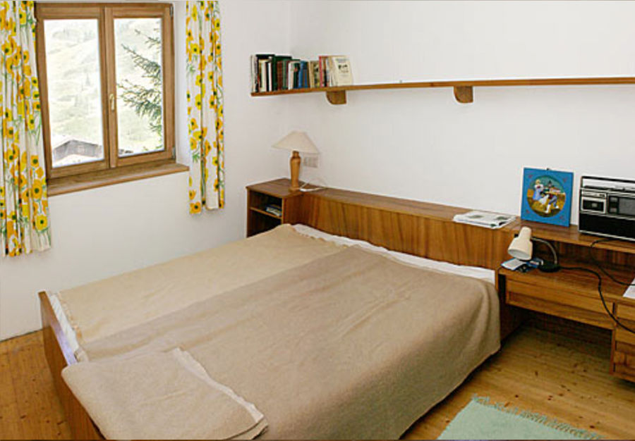 Ena od 4 spalnic v apartmaju 1 v počitniški hiši Meilinger v Obertauernu